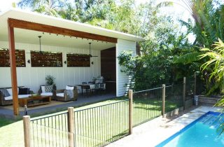 Noosa River Covered Outdoor Entertaining Area