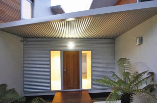 Covered Entrance