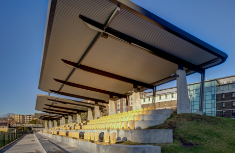 UNSW Village Green Moya Dodd Stand - ARCPANEL Insulated Roofing