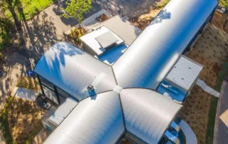 DeltaCorroCorro-EPS-FR curved architectural insulated roof system