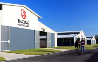 DeltaCorroCorro-EPS-FR insulated roofing at Racing Queensland facilities