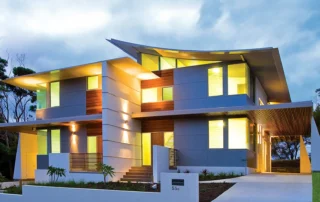 DeltaCorroCorro-EPS-FR insulated roof system on a contemporary Australian home