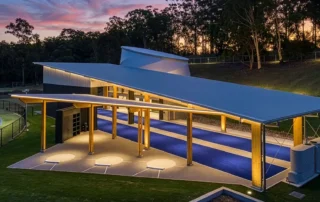 DeltaTrimTrim-EPS-FR long-span insulated roof system on a community facility